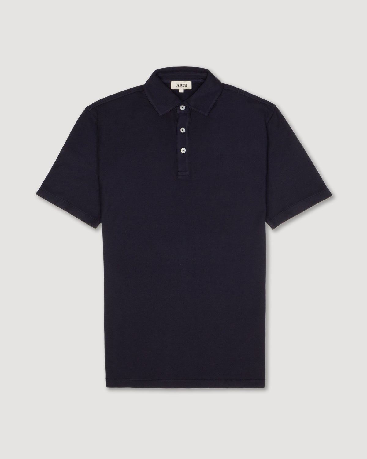 Greg — Polo in Cotton Piquet, Garment Dyed